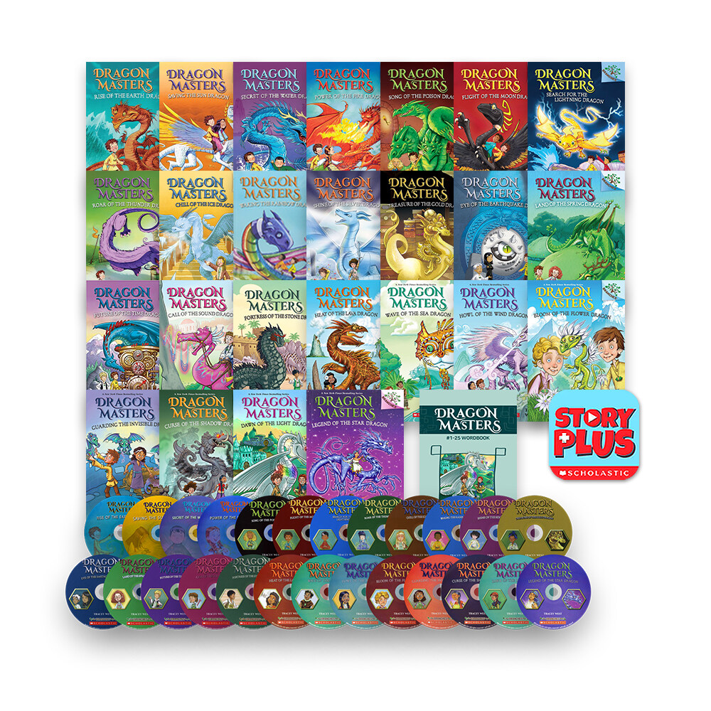  [세트] Dragon Masters 1~25권 세트 (with MP3 CD & Storyplus)+Wordbook Set
