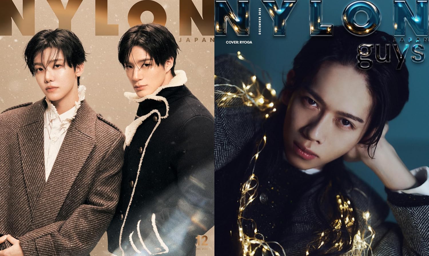 NYLON JAPAN 2026年 12月號 [雜誌] 【表紙:ジェノ&ジェミン(NCT DREAM) / guys表紙:リョウガ(超特急)】