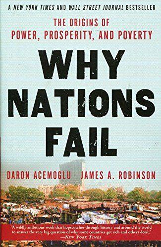 Why Nations Fail: The Origins of Power, Prosperity, and Poverty (Paperback) - 2024 노벨 경제학상 수상 작가 『국가는 왜 실패하는가』원서