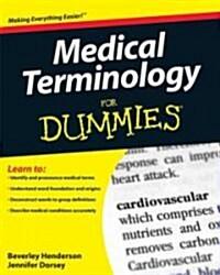 Medical Terminology for Dummies (Paperback)
