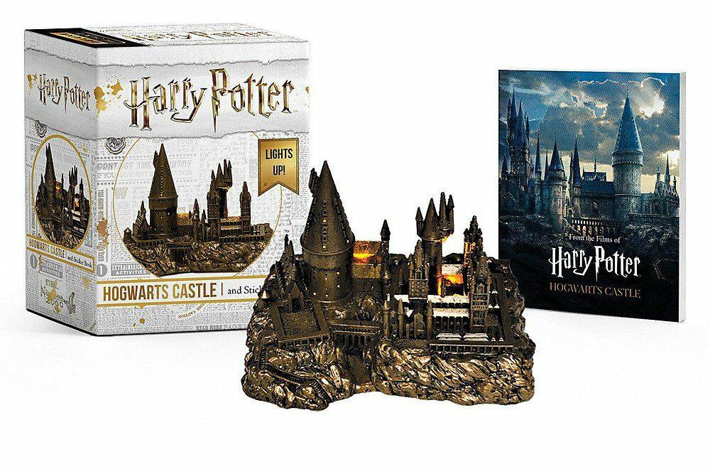 Harry Potter Hogwarts Castle and Sticker Book: Lights Up! (Paperback) - 해리포터 호그와트성 미니 피규어 + 미니 스티커북