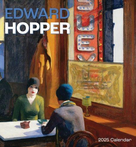  Edward Hopper 2025 Wall Calendar (Paperback)