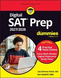  Digital SAT Prep 2027/2028 for Dummies: Book + 4 Full-Length Practice Tests & Flashcards Online (Paperback, 14)