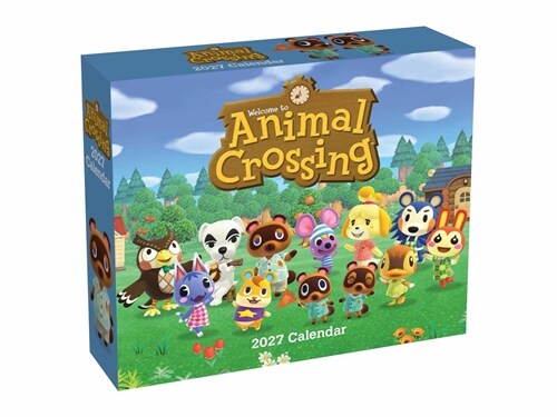 Animal Crossing 2027 Day-To-Day Calendar (Daily)