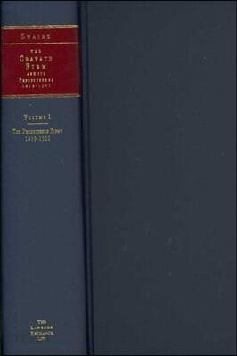  The Cravath Firm and Its Predecessors 1819-1948 Volumeset (Hardcover)