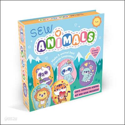  Sew Animals (Paperback)