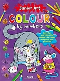  Junior Art Colour By Numbers: Cat (Paperback)