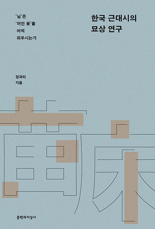  한국 근대시의 묘상 연구