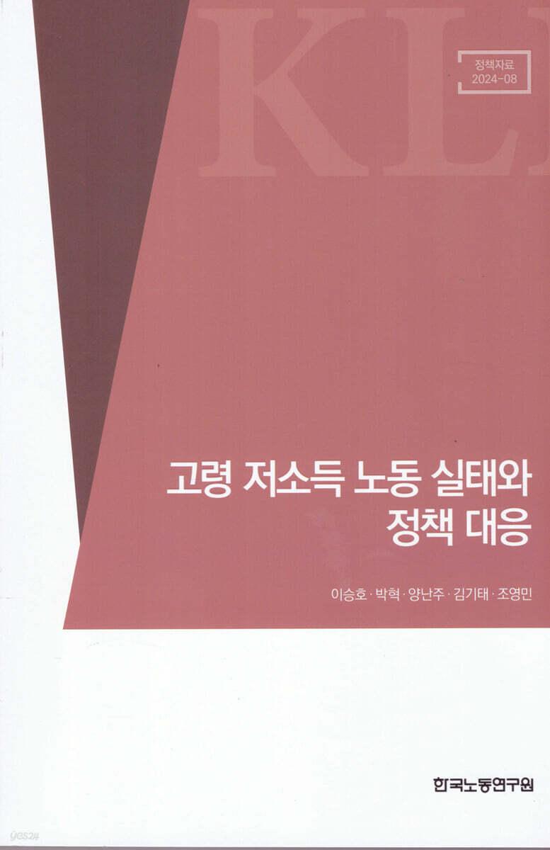  고령 저소득 노동 실태와 정책 대응