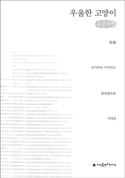  우울한 고양이 (큰글씨책)