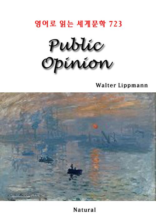  Public Opinion - 영어로 읽는 세계문학 723