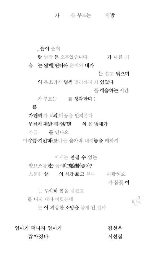  엄마가 떠나자 엄마가 많아졌다