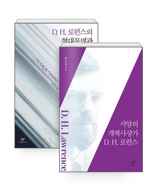  [세트] D. H. 로런스의 현대문명관 + 서양의 개벽사상가 D. H. 로런스 - 전2권