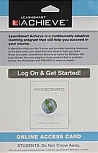 LearnSmart Achieve 1 Semester Access Card for Macroeconomics