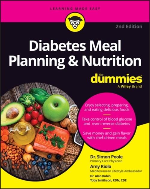 Diabetes Meal Planning & Nutrition for Dummies (Paperback, 2)