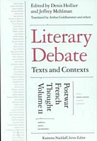 Literary Debate