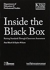 Inside the Black Box: Raising Standards Through Classroom Assessment